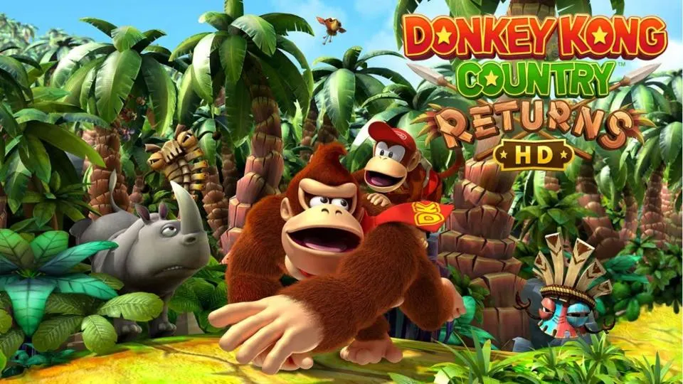 Donkey Kong Country Returns HD Switch NSP screenshot