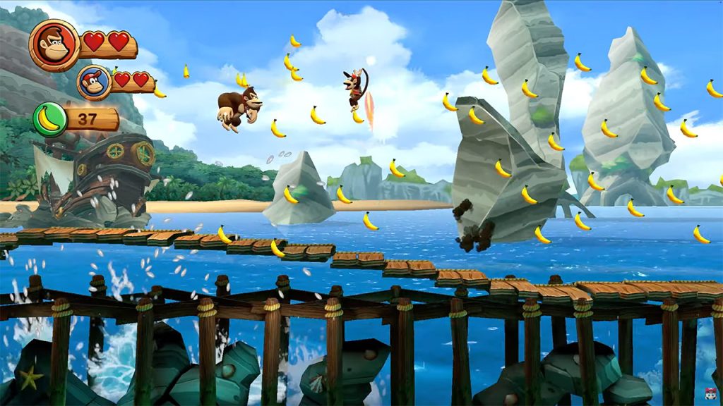 Donkey Kong Country Returns HD Switch NSP screenshot