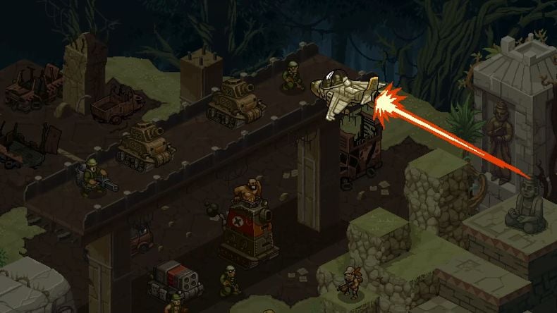 Metal Slug Tactics Switch NSP screenshot
