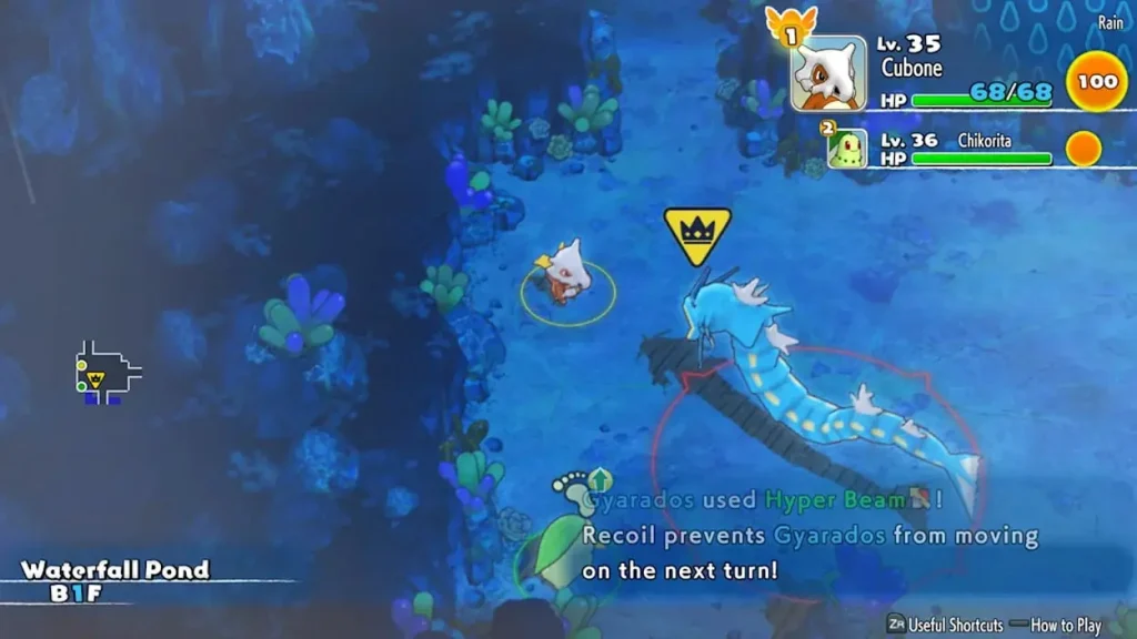 Pokemon Mystery Dungeon Rescue Team DX ROM screenshot