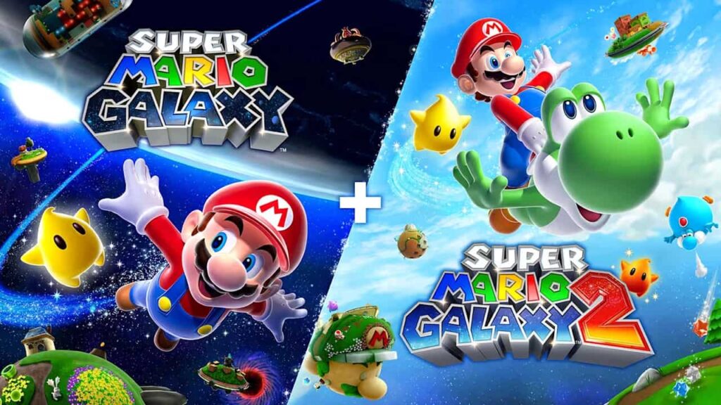 Download Super Mario Galaxy 1+2 NSP Game screenshot