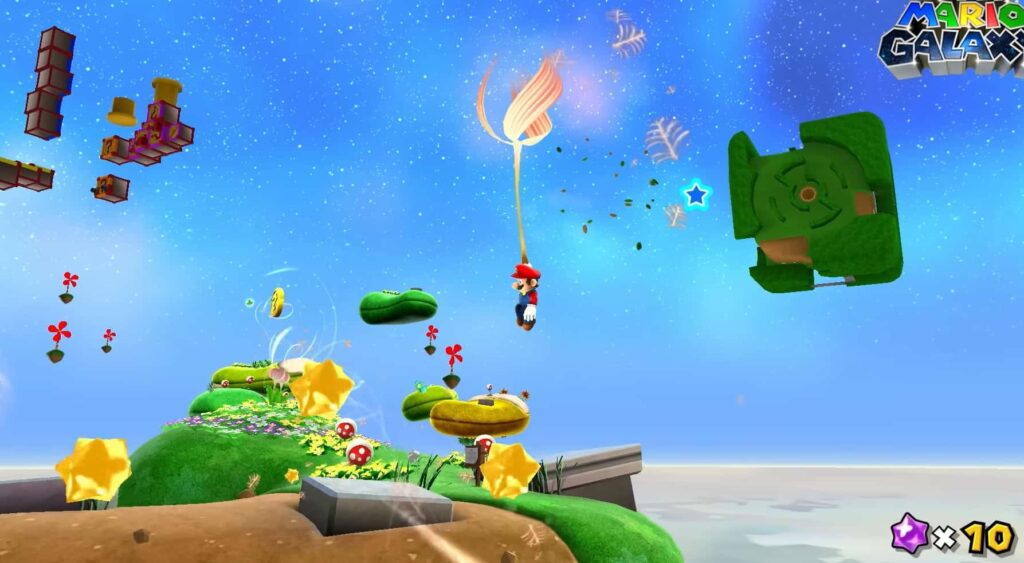 Download Super Mario Galaxy 1+2 NSP Game screenshot