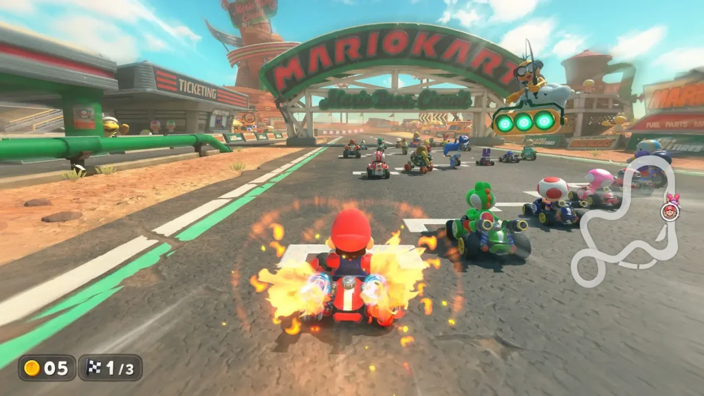 Mario Kart World screenshot