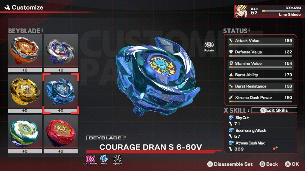 BEYBLADE X EVOBATTLE screenshot