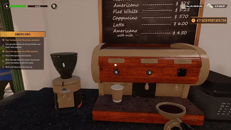 Barista Life Simulator 2026 Switch NSP screenshot