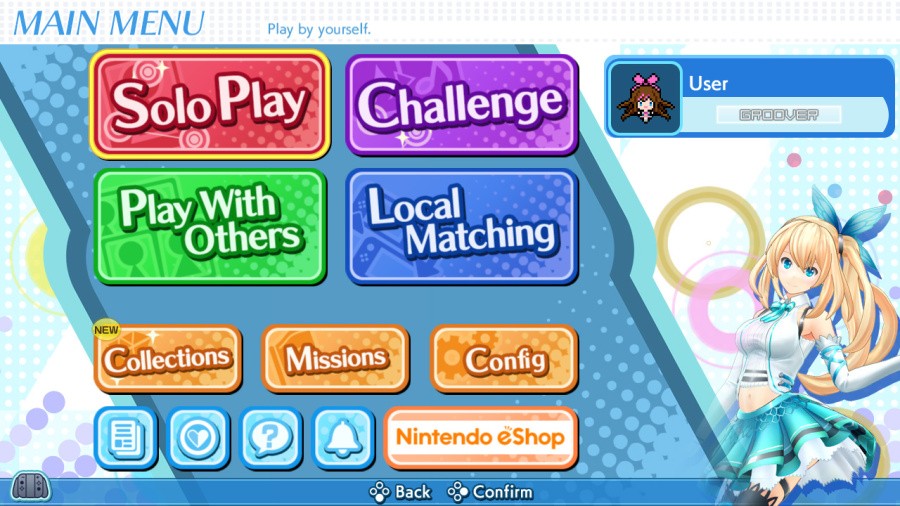 Download Groove Coaster Wai Wai Party! NSP screenshot