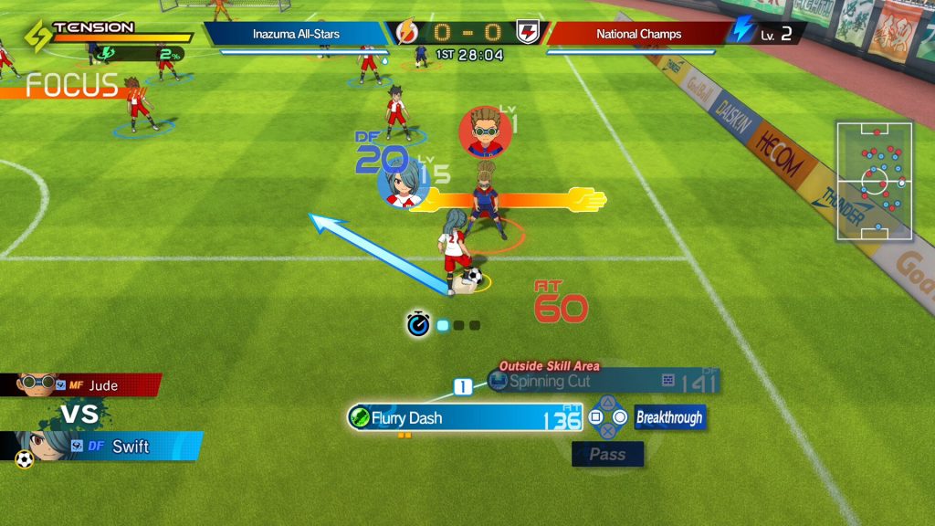 Download Inazuma Eleven Victory Road Switch NSP screenshot
