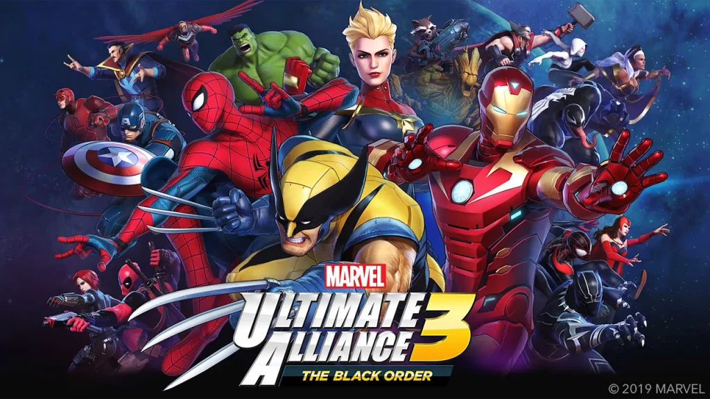 MARVEL ULTIMATE ALLIANCE 3: The Black Order Switch NSP screenshot