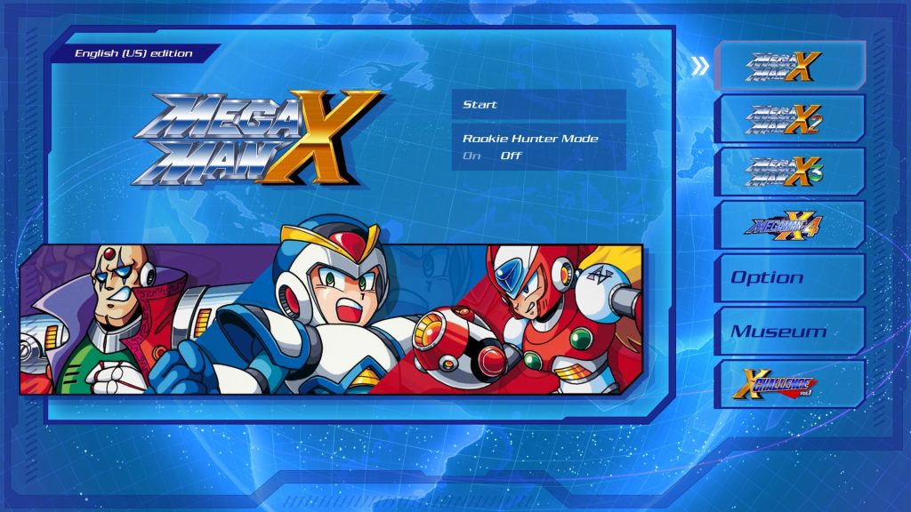 Mega Man X Legacy Collection screenshot