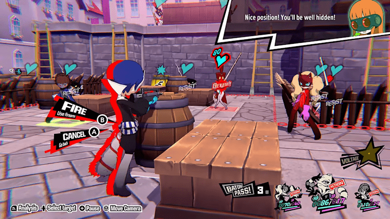 Persona 5 Tactica screenshot