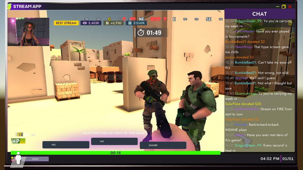 STREAMER SIMULATOR Switch NSP screenshot