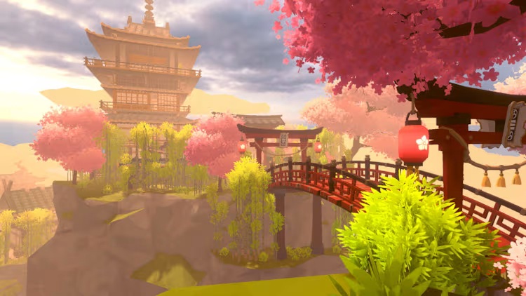 Sakura Peak Switch NSP screenshot