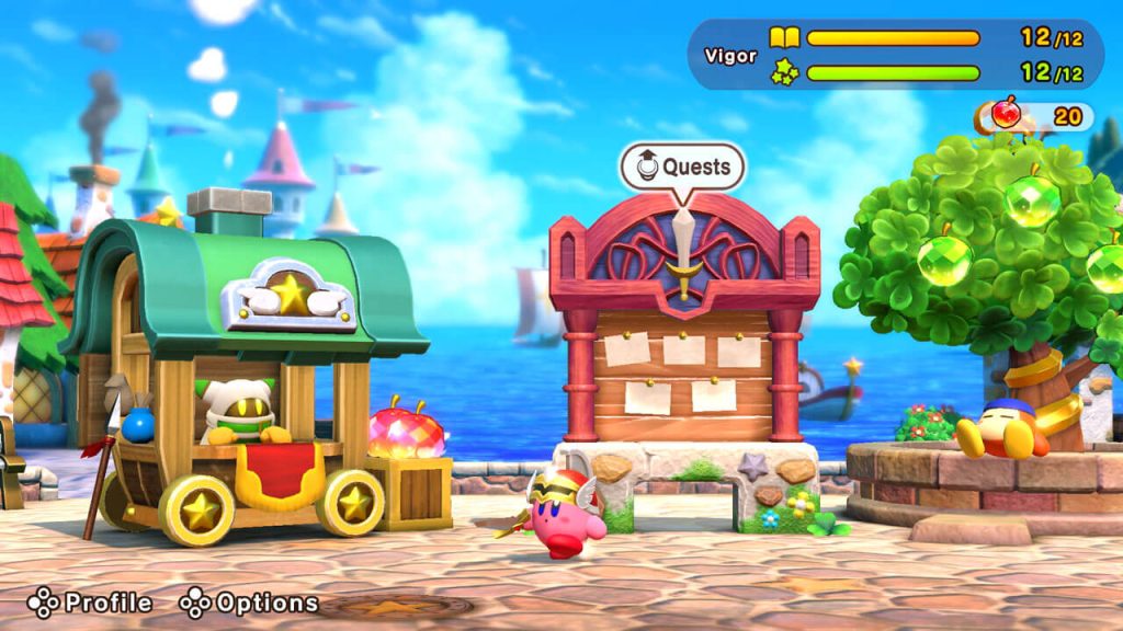Super Kirby Clash ROM screenshot