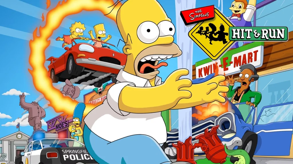 The Simpsons: Hit & Run Switch NSP screenshot