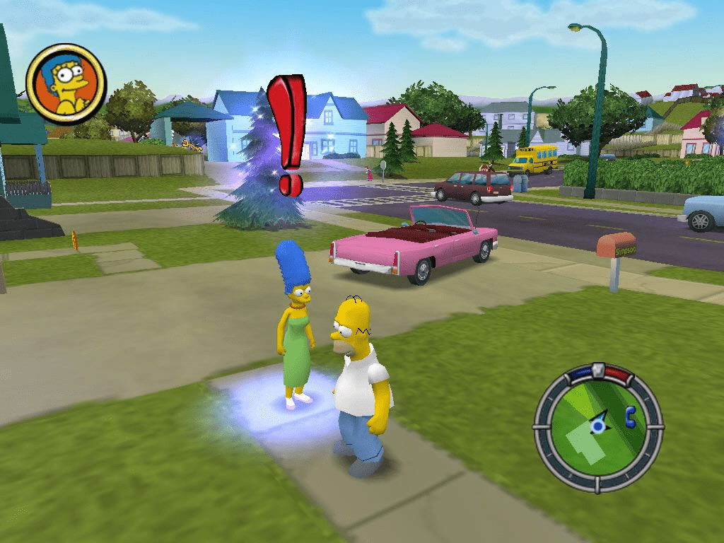 The Simpsons: Hit & Run Switch NSP screenshot