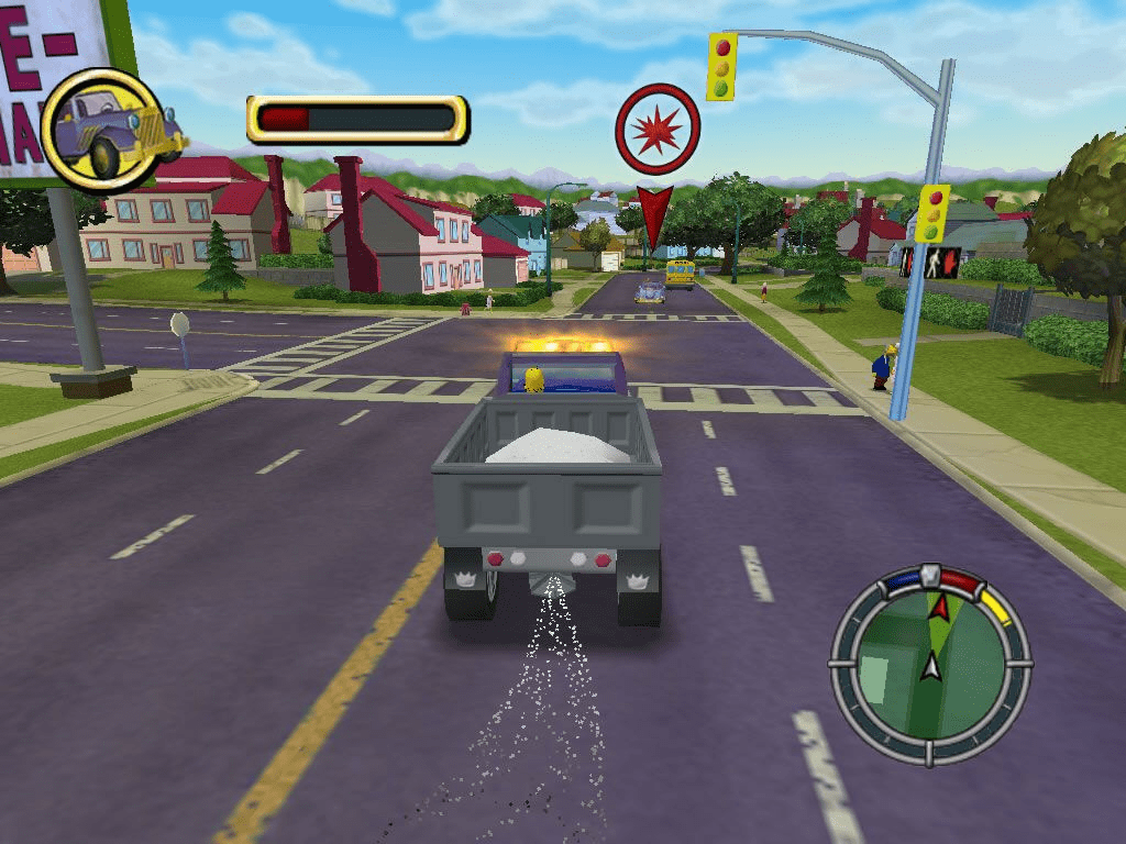 The Simpsons: Hit & Run Switch NSP screenshot