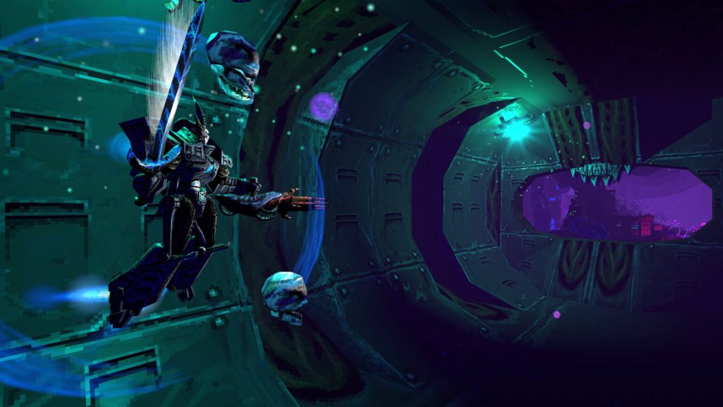 Valfaris Mecha Therion Switch NSP screenshot