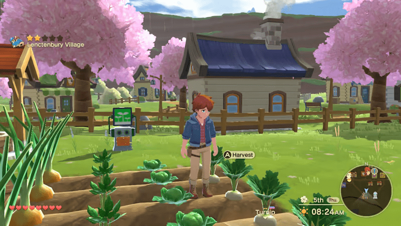 Harvest Moon The Winds of Anthos Switch NSP screenshot