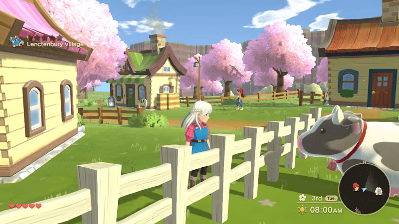 Harvest Moon The Winds of Anthos Switch NSP screenshot