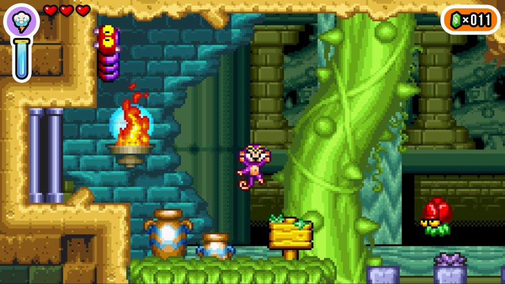 Shantae Advance: Risky Revolution Switch ROM screenshot