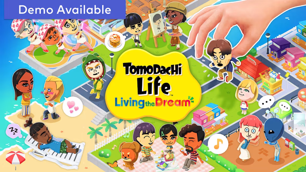 Download Tomodachi Life: Living the Dream NSP Game screenshot