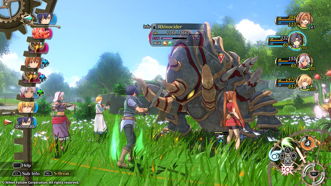 Trails in the Sky 1st Chapter NSP screenshot