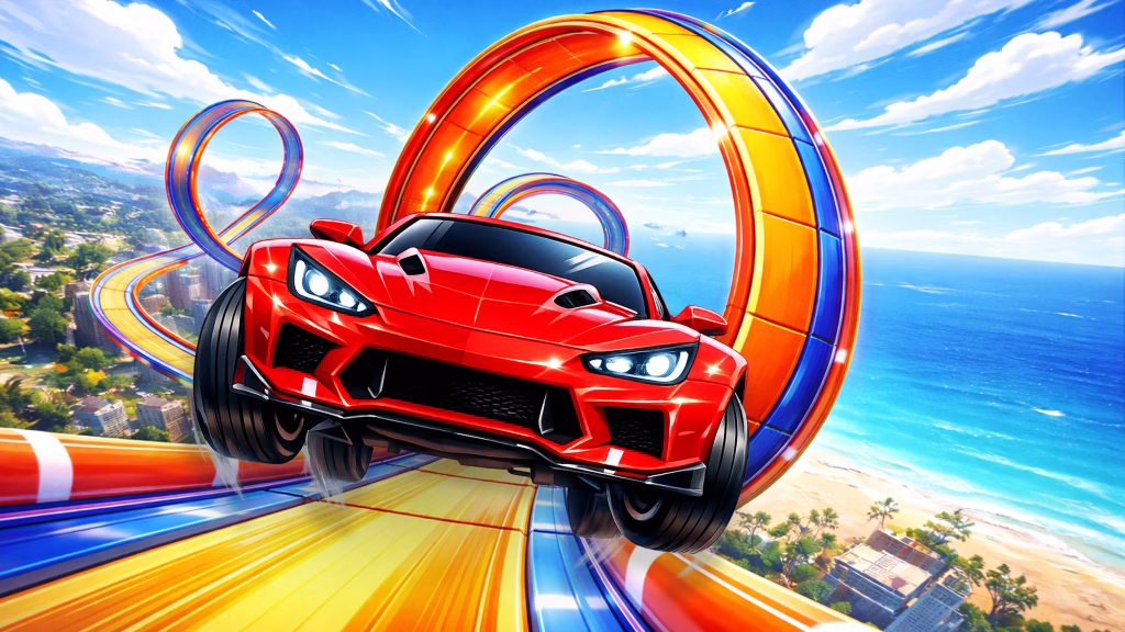 Download Stunt Race NSP Full Game screenshot