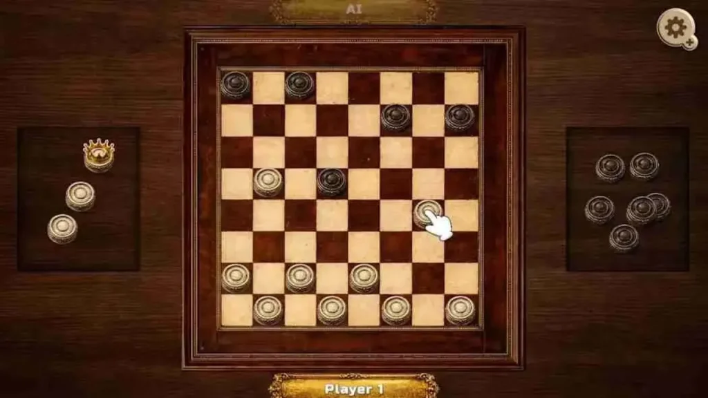 Download Antique Checkers NSP Game screenshot