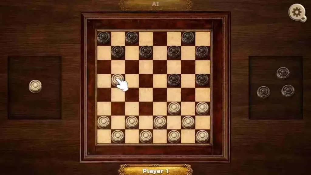 Download Antique Checkers NSP Game screenshot