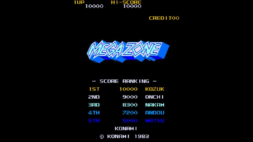 Download Arcade Archives MEGA ZONE NSP Game screenshot