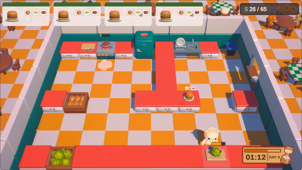Download Cooking Cat-Astrophe NSP Game screenshot