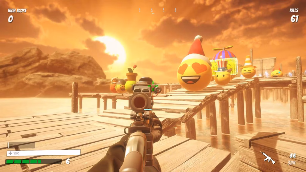 Emoji Battlefield – Summer Vacation NSP XCI screenshot