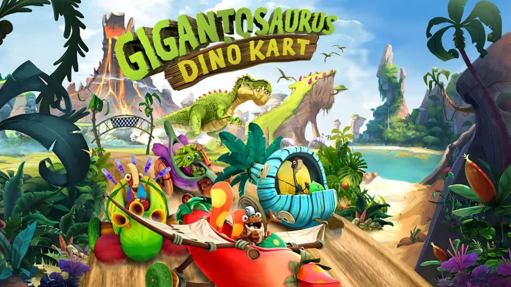 Download Gigantosaurus: Dino Kart XCI Full Game screenshot