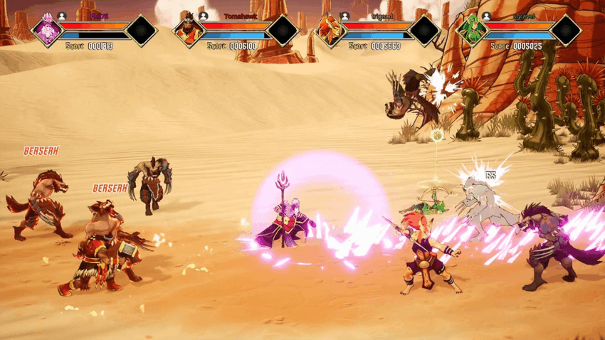 Download Heroes of Mount Dragon NSP Game screenshot