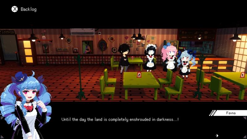Download Maid Cafe on Electric Street NSP Game screenshot