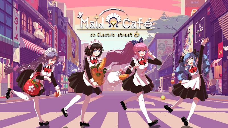Download Maid Cafe on Electric Street NSP Game screenshot