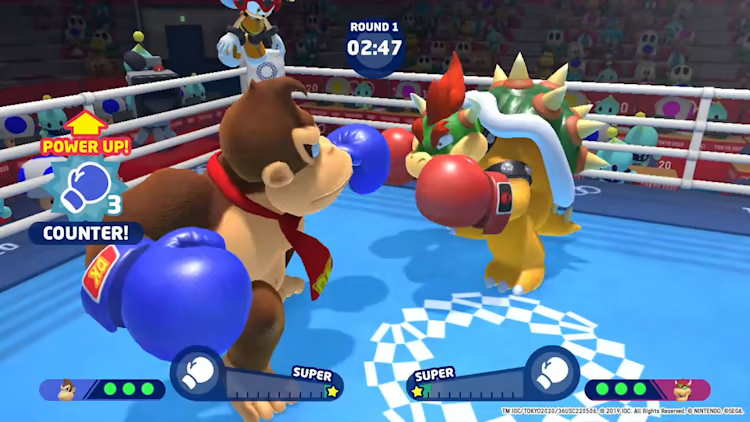 Mario and Sonic at the Olympic Games Tokyo 2020 NSP XCI screenshot