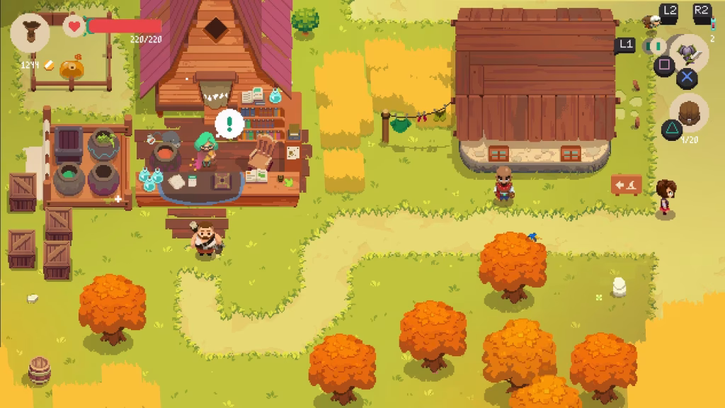 Moonlighter NSP XCI ROM screenshot