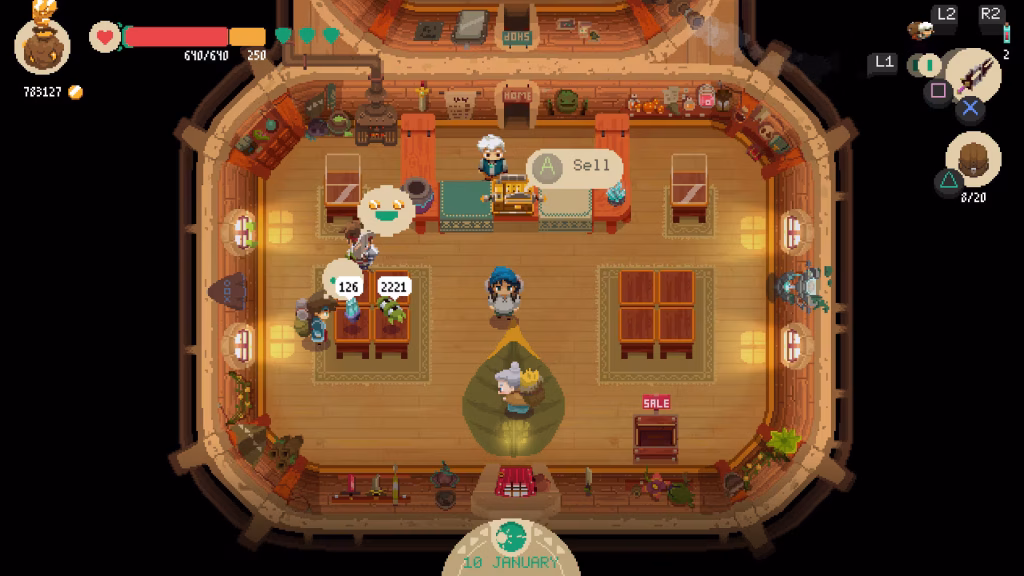 Moonlighter NSP XCI ROM screenshot