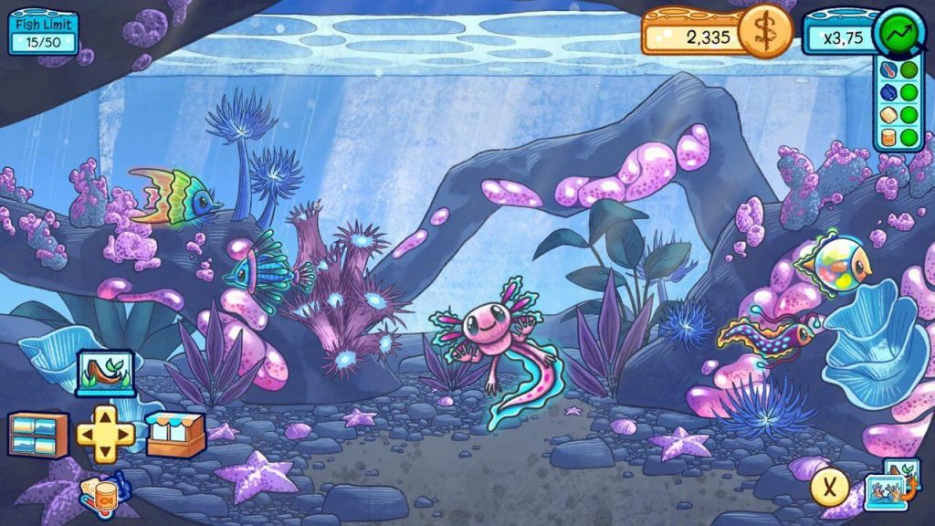 My Cozy Aquarium NSP XCI ROM screenshot