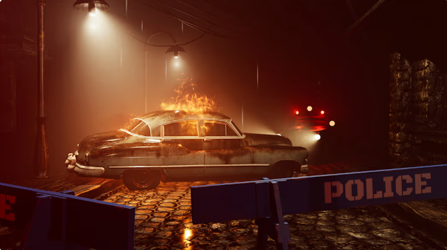 Noire Police Detective: Gangster Drama Simulator NSP XCI screenshot