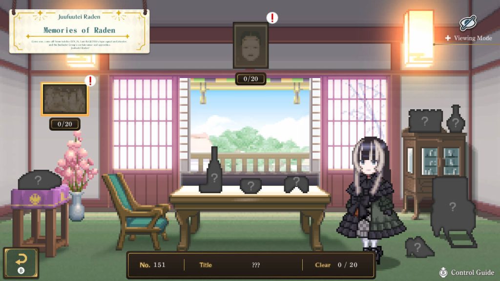 Picross Juufuutei Raden ‘s Guide for Pixel Museum NSP XCI ROM screenshot