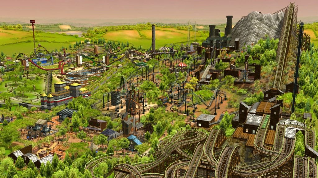 Download RollerCoaster Tycoon 3 Complete Edition NSP Game screenshot