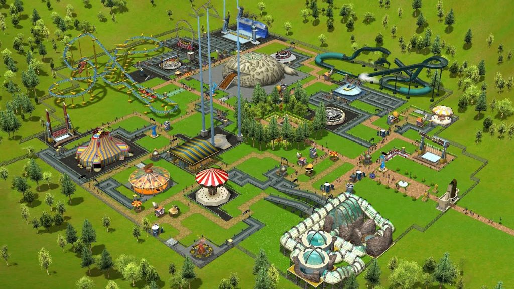 Download RollerCoaster Tycoon 3 Complete Edition NSP Game screenshot