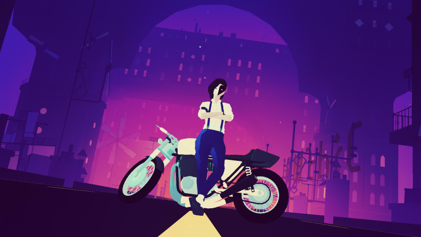 Download Sayonara Wild Hearts NSP Game screenshot
