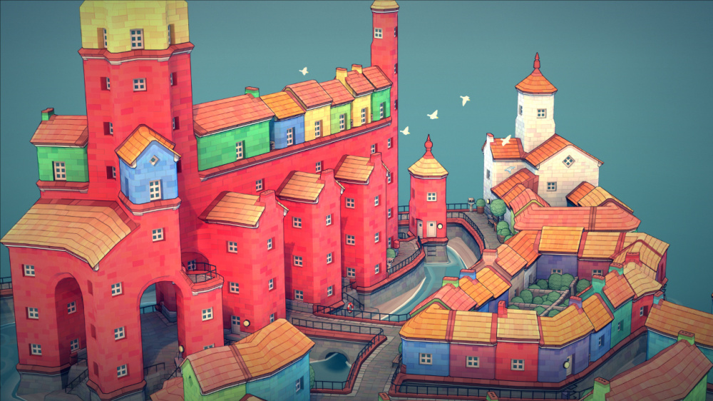 Download Townscaper NSP Game screenshot