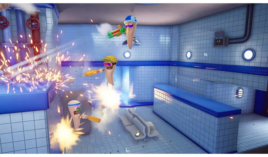 Download Worms Rumble NSP Full Game screenshot