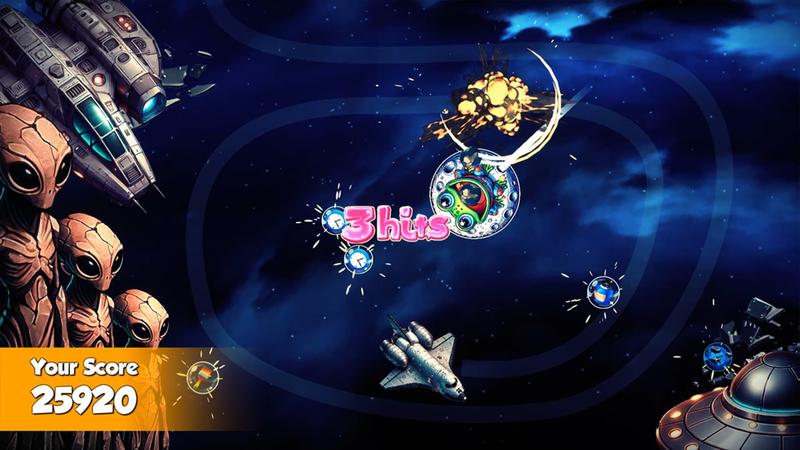 Download Zumba – Galactic Marble Blast NSP Game screenshot
