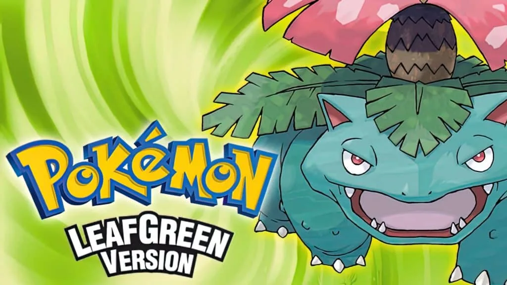Pokémon LeafGreen Version Switch NSP screenshot